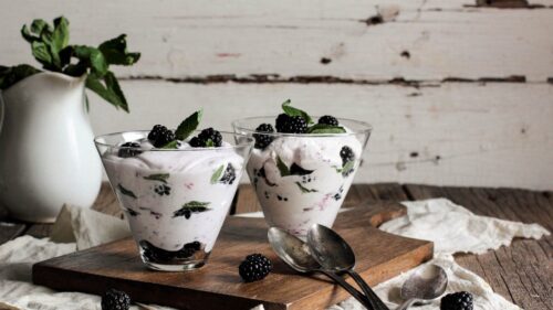 Ice Cream, Cake, Dessert, Blackberry HD Wallpapers Free Download