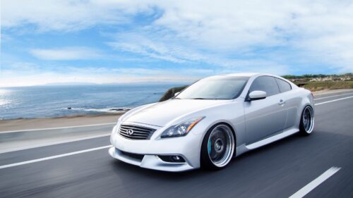 Infiniti G37, Coupe, Side View Desktop Wallpapers Free Download