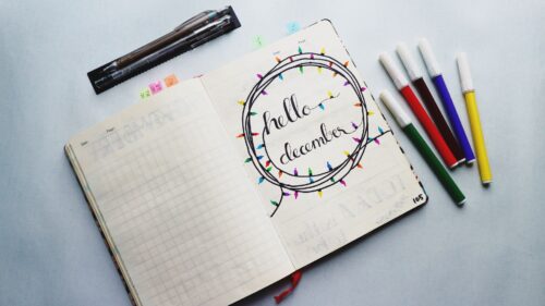 Inscription, December, Markers Desktop Wallpapers Free Download