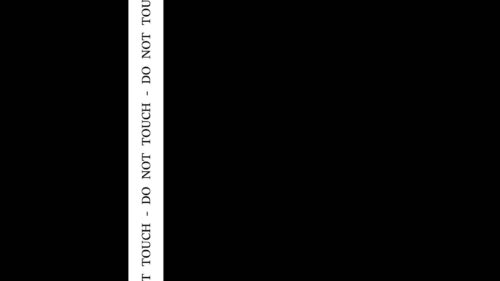 Inscription Do Not Touch Line Desktop Wallpapers Free Download