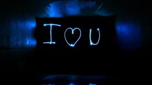 Inscription, Neon, Love, Confession Free Wallpapers Download