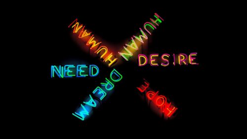 Inscriptions, Letters, Neon, Colorful Free Wallpapers Download