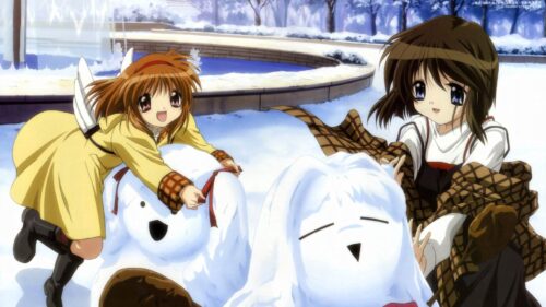 Kanon, Girl, Cute, Winter, Snow HD Wallpapers
