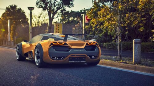 Lada Raven 2015, Concept, Rear View Top Wallpapers for Desktop