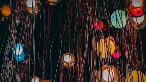 Lamps, Balls, Colorful, Nice Wallpapers Download