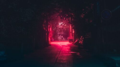 Lane, Night, Dark Great Wallpapers Download