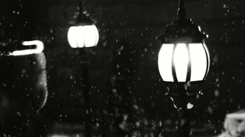 Lanterns Snow, Light Great Wallpapers Download