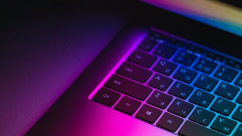 Laptop, Keys, Gradient, Great Wallpapers Download