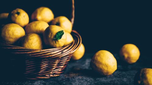 Lemons, Citrus, Basket Great Wallpapers Download