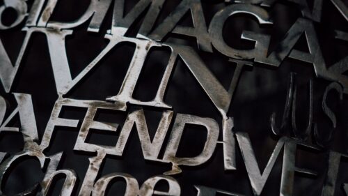 Letters, Metallic, Silver Perfect Wallpapers Download