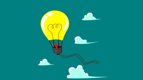 Light Bulb, Air, Balloon, Flight Free Wallpapers Download For Desktop