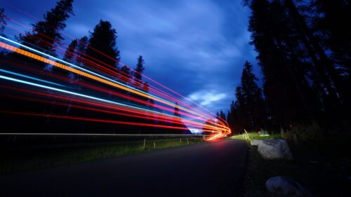 Light, Movement, Long, Exposure Free Wallpapers Download For Desktop