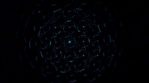 Light, Neon Dark, Background, Circles Free Wallpapers Download For Desktop