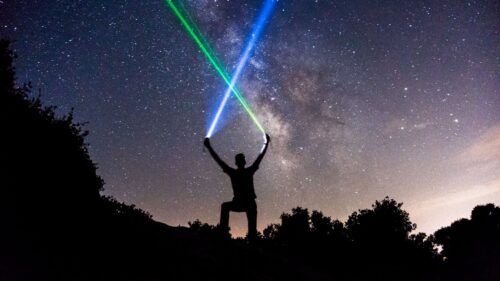 Light, Words, Starry, Sky, Silhouette Free Wallpapers Download For Desktop