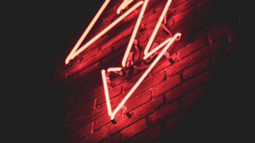 Lightning, Neon, Arrow Free Wallpapers Download For Desktop