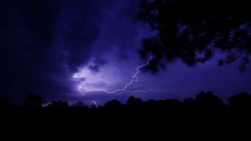 Lightning, Thunderstorm, Night Free Wallpapers Download For Desktop