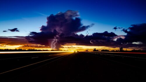 Lightning, Thunderstorm, Overcast Free Wallpapers Download For Desktop