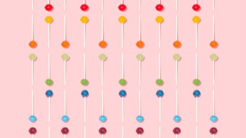 Lollipops, Minimalism, Iridescent Free Wallpapers Download