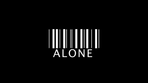 Loneliness, Inscription, Bar, Code Free Wallpapers Download