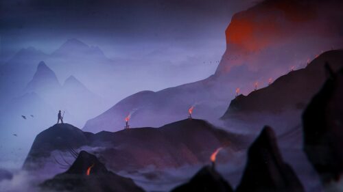 Lonely, Loneliness, Fog Free Wallpapers Download