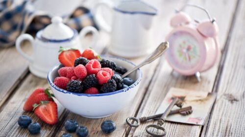 Malin, Plates, Spoons, Food, Healthy Free Wallpapers Download