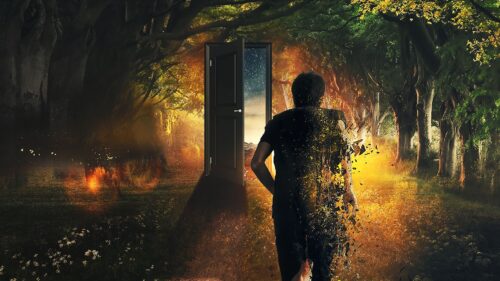 Man, Door, Run Free Wallpapers Download