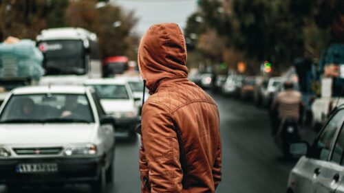 Man, Hood, Road Free Wallpapers Download