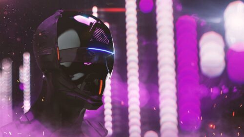 Mask, Helmet, Cyberpunk HD Wallpapers Free Download