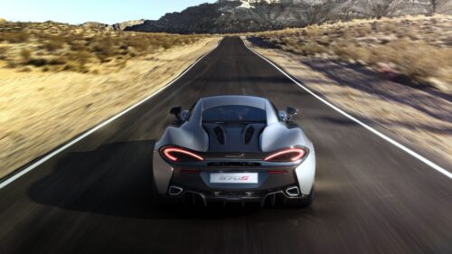 Mclaren 570s, Rear View HD Wallpapers Free Download