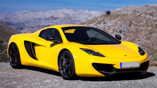 Mclaren MP4, Car Yellow Spider Free Wallpapers Download