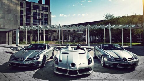 Mercedes, Three, Sport Cars, Mercedes 500+ Wallpapers ideas in 2021