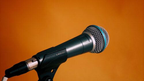 Microphone, Orange, Music 500+ Wallpaper ideas For Today