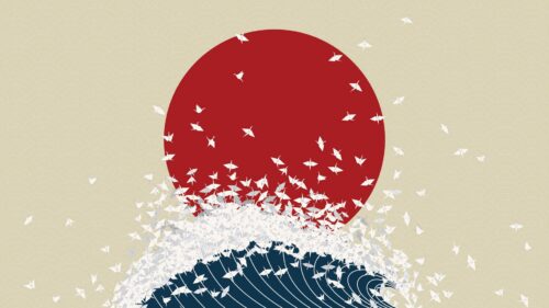 Minimalism, Origami, Japan, Rising 500+ Wallpaper ideas For Today