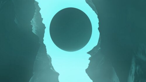Moon, Rocks, Fog Download Free HD Wallpapers