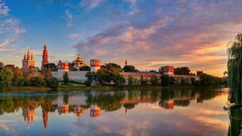 Moscow, Novodevichy, Convent Download Free HD Wallpapers