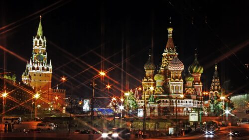 Moscow, Russia, Square, Light Download Free HD Wallpapers