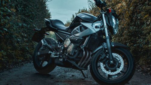 Motorcycle, Bottom View, Black Download Free HD Wallpapers For Desktop