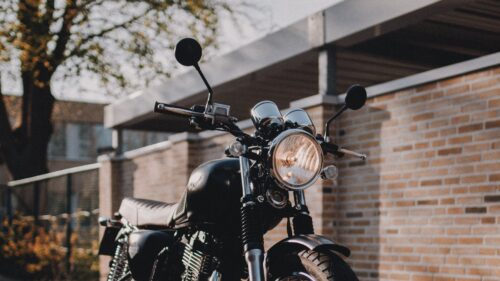 Motorcycle, Headlight, Black Download Free HD Wallpapers For Desktop