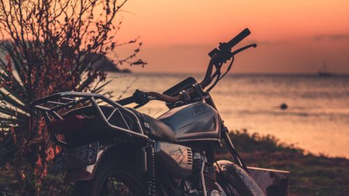 Motorcycle, Motor, Rear View Download Free HD Wallpapers For Desktop