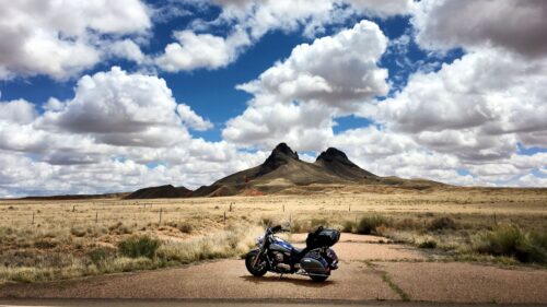 Motorcycle, Mountains, Desert Download Free HD Wallpapers For Desktop