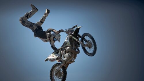 Motorcycle, Rider, Sport, Stunt, Jump Download Free HD Wallpapers For Desktop