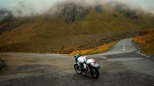 Motorcycle, Road, Mountains Download Free HD Wallpapers For Desktop