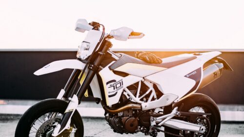 Motorcycle, Side View, White Download Free HD Wallpapers
