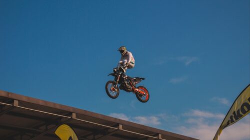 Motorcycling, Trick, Jump Download Free HD Wallpapers