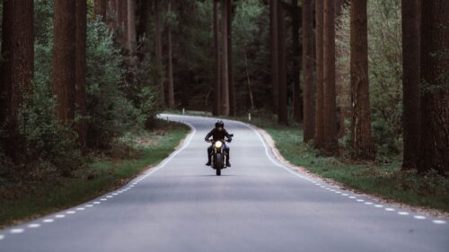 Motorcyclist, Motorcycle, Road Download Free HD Wallpapers