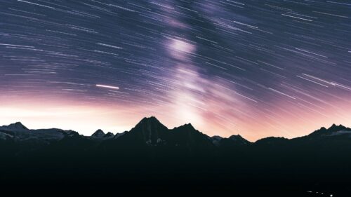 Mountains, Dark, Night Free HD Wallpapers Download