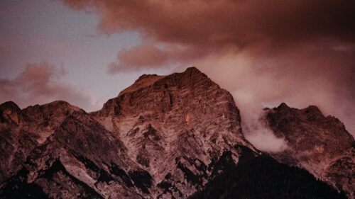 Mountains, Peak, Clouds Free HD Wallpapers Download