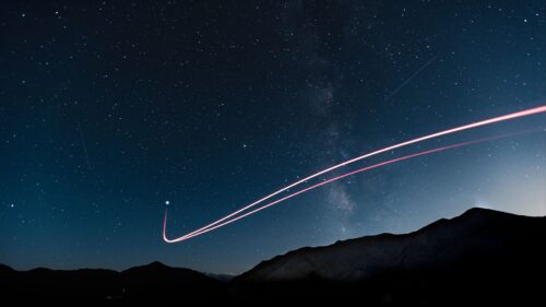 Mountains, Starry, Sky, Stars Free HD Wallpapers Download