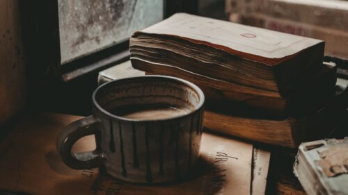 Mug, Books, Mood Free HD Wallpapers Download