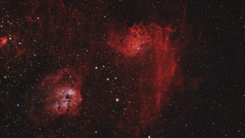 Nebula, Space, Red Wallpapers Free Download
